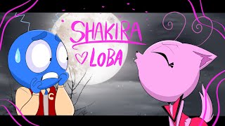 🎃SHAKIRA LOBA She Wolf  Halloween cover by Codelina  ANIMATION MEME [upl. by Haney]