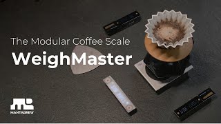 WeighMaster The MultiDisplay Modular Coffee Scale [upl. by Enatan]