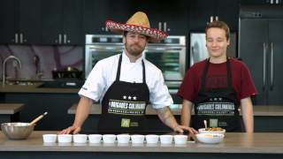 La Tablée des Chefs  Salade de confettis mexicaine aux haricots noirs [upl. by Neddie]