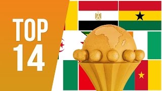 14 Pays Africains Ayant Remporté Au Moins Une Coupe dAfrique Des Nations [upl. by Atnahsa]