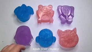 SOFT Glycerin Soap Cutting ASMR COMPILATION Satisfying Sounds [upl. by Etac]