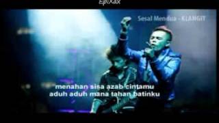 Sesal Mendua Karaoke  Klangit [upl. by Ruel521]