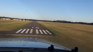 Landung  landing Berlin Kyritz EDBK Cessna 172 [upl. by Arit]