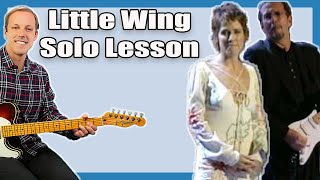 Eric Clapton amp Sheryl Crow  Little Wing Hendrix Guitar Soloing Lesson  Tutorial [upl. by Agem]