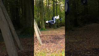 Ich versuche den gefailten SEILBAHN BACKFLIP nochmal 👀 backflip Salto parkour [upl. by Polloch280]