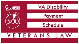 VA Disability Pay Dates 2023 VA Payment Schedule [upl. by Manaker]