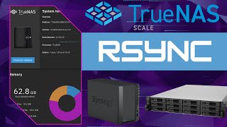 Rsync Setup on TrueNAS Scale for Synology NAS Hyper Backup [upl. by Nyliram]