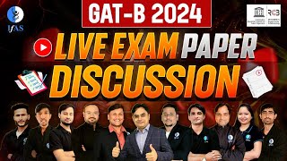 GATB 2024 Live Exam paper discussion  GATB Question Paper  GATB IFAS [upl. by Atiekal]