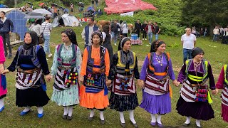 Turkish festival  folk dance  Horon  χορός  Trabzon 🇹🇷 Göllü alan Şenliği 2024 [upl. by Yarb]