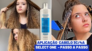 TESTANDO Select One Prohall em cabelo CRESPOCACHEADO 3c4a [upl. by Acinoj]