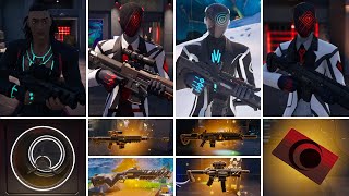 All Bosses Mythic Weapons amp Vault Locations Guide  Fortnite Chapter 4 Season 4 [upl. by Enirehs]