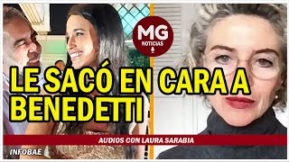 CONTUNDENTES CRÍTICAS📢 MARGARITA ROSA DE FRANCISCO SACÓ EN CARA A BENEDETTI AUDIOS CON LAURA SARABIA [upl. by Hteik]