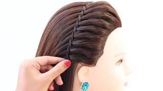 top simple hairstyles for girls  hairstyle for party  hairstyle for open hair [upl. by Attolrahc]