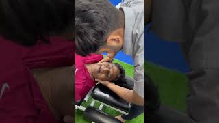 Neck Chiropractic Adjustment 🧑‍⚕️ shortsfeed chiroprectic [upl. by Stanton]