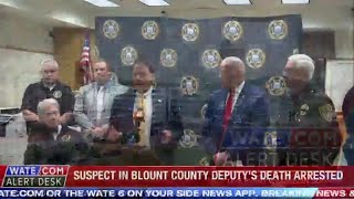 Blount County Sheriffs Office Gives Updates in Arrest of Kenneth DeHart [upl. by Eboj]