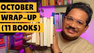 📚✨October Wrap Up  11 Must Read Books for Every Book Lover🔥  10 Book Reviews [upl. by Kuo584]