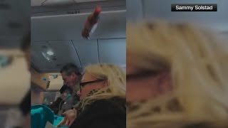 Video shows terrifying moment Scandinavian Airlines flight to Miami hits severe turbulence [upl. by Harrow742]