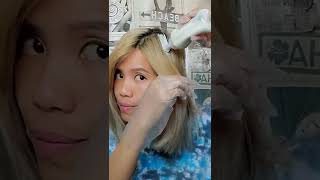 How I went from Brassy to Ash blonde at home using Loreal Excellence  DIY shorts [upl. by Lesiram]