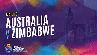 Australia v Zimbabwe  Match 9  NWC2019 [upl. by Bernj]