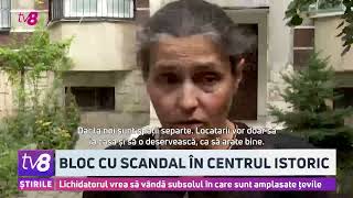 Bloc cu scandal în centrul istoric [upl. by Melvena]