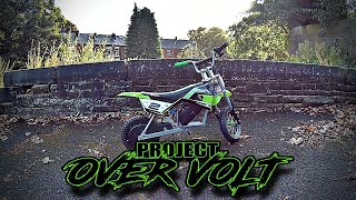 project OVER VOLT  Razor SX350 36V 800W For Adults  Standard 24V 250W Motor Burn Out Ride [upl. by Herzog]