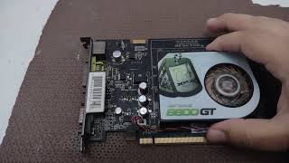 Placa de Vídeo Nvidia GeForce 8600 GT XFX  Opinião [upl. by Gerti]