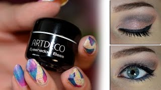 Review Artdeco eyeshadow base en snelle ooglook [upl. by Marne447]