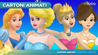 La Principessa Sul Pisello e 4 storie di Principesse  Cartoni Animati  Fiabe e Favole per Bambini [upl. by Voccola984]