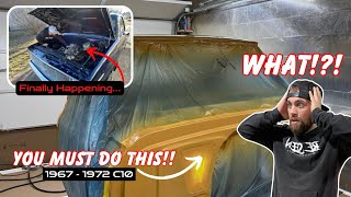 Do NOT Skip This Step When Restoring Your 19671972 C10  Plus Squarebody Gets Upgrades [upl. by Enirroc975]