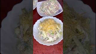 Korolevskiy salat рецепты foodblog uzbekfood mazzali salatlar салаты [upl. by Airret]