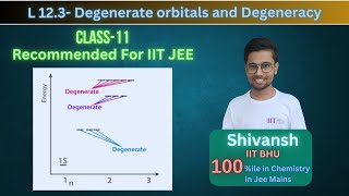 Degenerate orbitals and degeneracy class 11 structure of atom [upl. by Kaete]