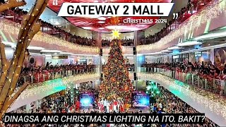 GATEWAY MALL CHRISTMAS TREE LIGHTING  CHRISTMAS HOLIDAY IS AROUND THE CORNER [upl. by Onaicram]