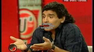 La Ultima Palabra con Diego Armando Maradona 1 de 4 [upl. by Mingche]