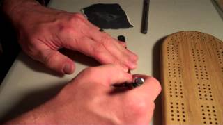 Making a Cribbage Board Part 2 [upl. by Nuahsar980]