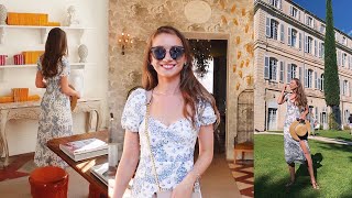 MY FRENCH HOUSE TOUR IN PROVENCE Château de Mazan Wine Tasting amp Lavender fields  Travel Vlog [upl. by Alamat]