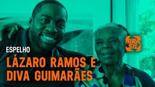 Lázaro Ramos e Diva Guimarães l Espelho [upl. by Neggem]