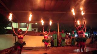 Traditional Fire Chamorro Dancers in Guam [upl. by Charyl]