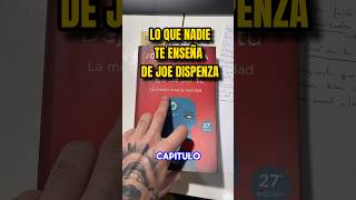 LO QUE NADIE TE ENSEÑA DEL LIBRO DEJA DE SER TÚ DE JOE DISPENZA joedispenza dejadesertu [upl. by Herwick]