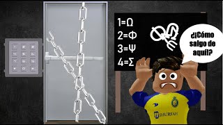 ¿Lograrás escapar de este cuarto  Escape Room Academy  Roblox [upl. by Honorine]