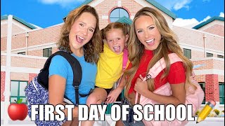 FIRST DAY OF SCHOOL VLOG ✏️📚🎒 ELEMENTARY VS MIDDLE SCHOOL VS HIGH SCHOOL [upl. by Nicolette]