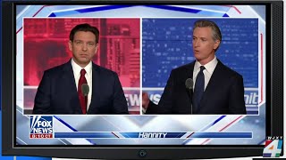 TRUST INDEX Fact checking claims made during the DeSantisNewsom debate [upl. by Abehsat]