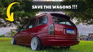 GM  CORSA WAGON STANCE [upl. by Esilehs804]