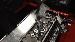 UNIVERSAL PNEUMATIC CYLINDER HEAD WORK STATION  PWS 900 [upl. by Marten]