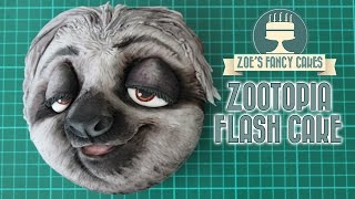 Zootopia cake Flash the sloth Zootropolis [upl. by Battista588]