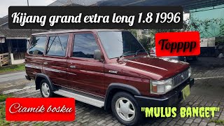 Toyota Kijang Grand Extra Long 18 1996 Top Kondisi [upl. by Torras420]