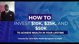 How To Invest To Achieve Wealth In Your Lifetime [upl. by Anitnatsnoc]