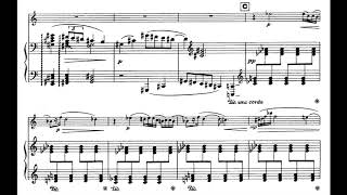 Malcolm Arnold  Sonatina for Oboe and Piano Op 28 1951 ScoreVideo [upl. by Eleanora]