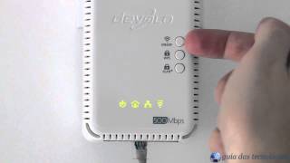 devolo dLAN 500 AV Wireless Starter Kit análise [upl. by Ahsenav]