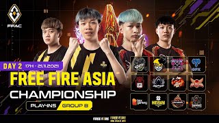 Free Fire Asia Championship  PlayIns Ngày 2  HEAVY lật kèo tiến vào Chung Kết FFAC đầy cảm xúc [upl. by Gove]