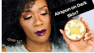 AIRSPUN ON DARK SKIN [upl. by Nerahs]